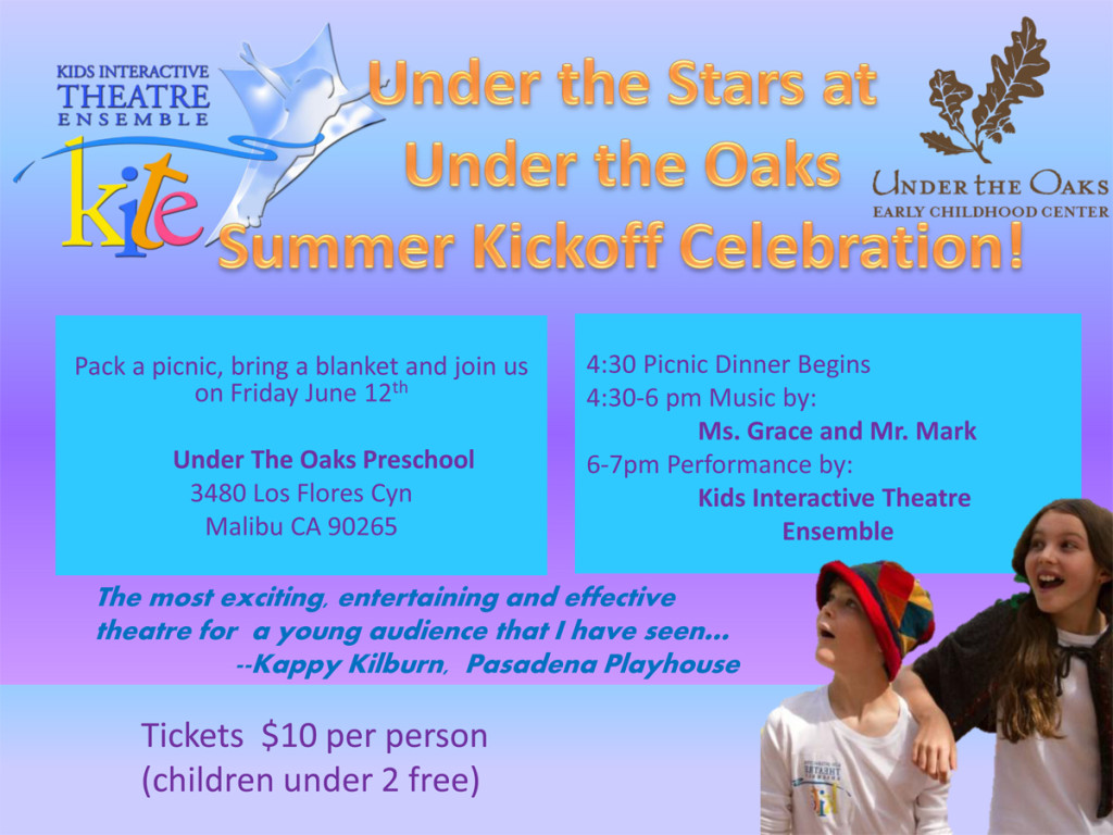 Under the Stars at Under the Oaks Summer Kickoff Celebration!